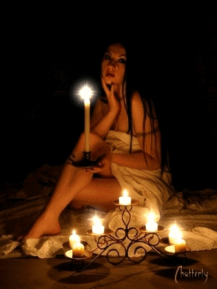 My candle light by Valeria Chatterly Rosenkreuz