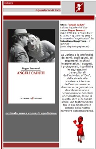 Angeli caduti - Beppe Iannozzi - Cicorivolta edizioni